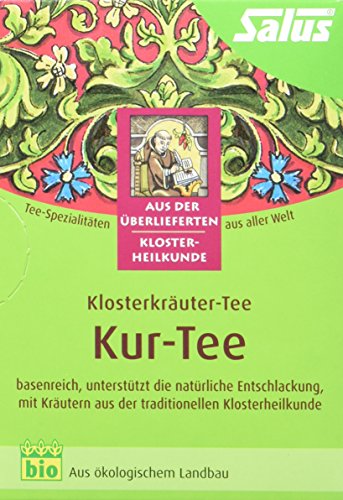 Salus Kur Tee Klosterkräuter-Tee, 3er Pack (3 x 30 g) - Bio von SALUS