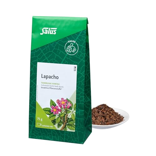Salus - Lapacho Tee - 1x 75 g Beutel - lose - Tabebuiae cortex - leicht herb durch biaktive Pflanzenstoffe a) - Lapacho-Rinde aus Wildsammlung - bio von Salus