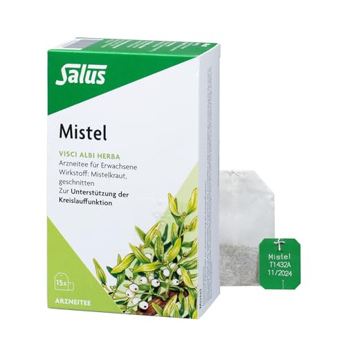 Salus - Mistel Tee - 1x 15 Filterbeutel (30 g) - Arzneitee - Visci albi herba - zur Unterstützung der Kreislauffunktion - bio von Salus