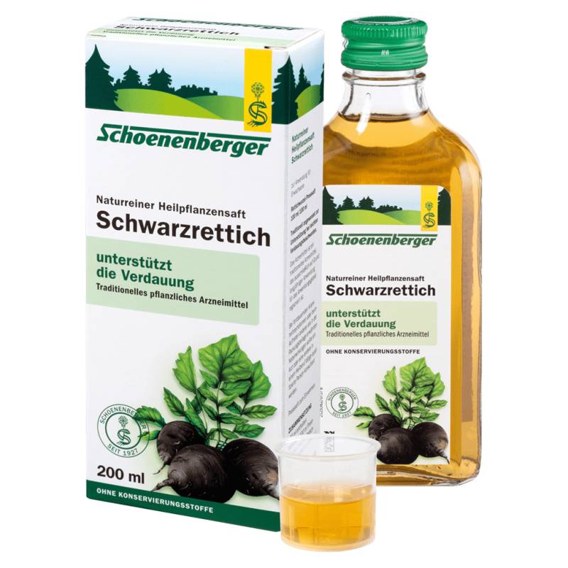 Schwarzrettich Heilpflanzensaft von Salus