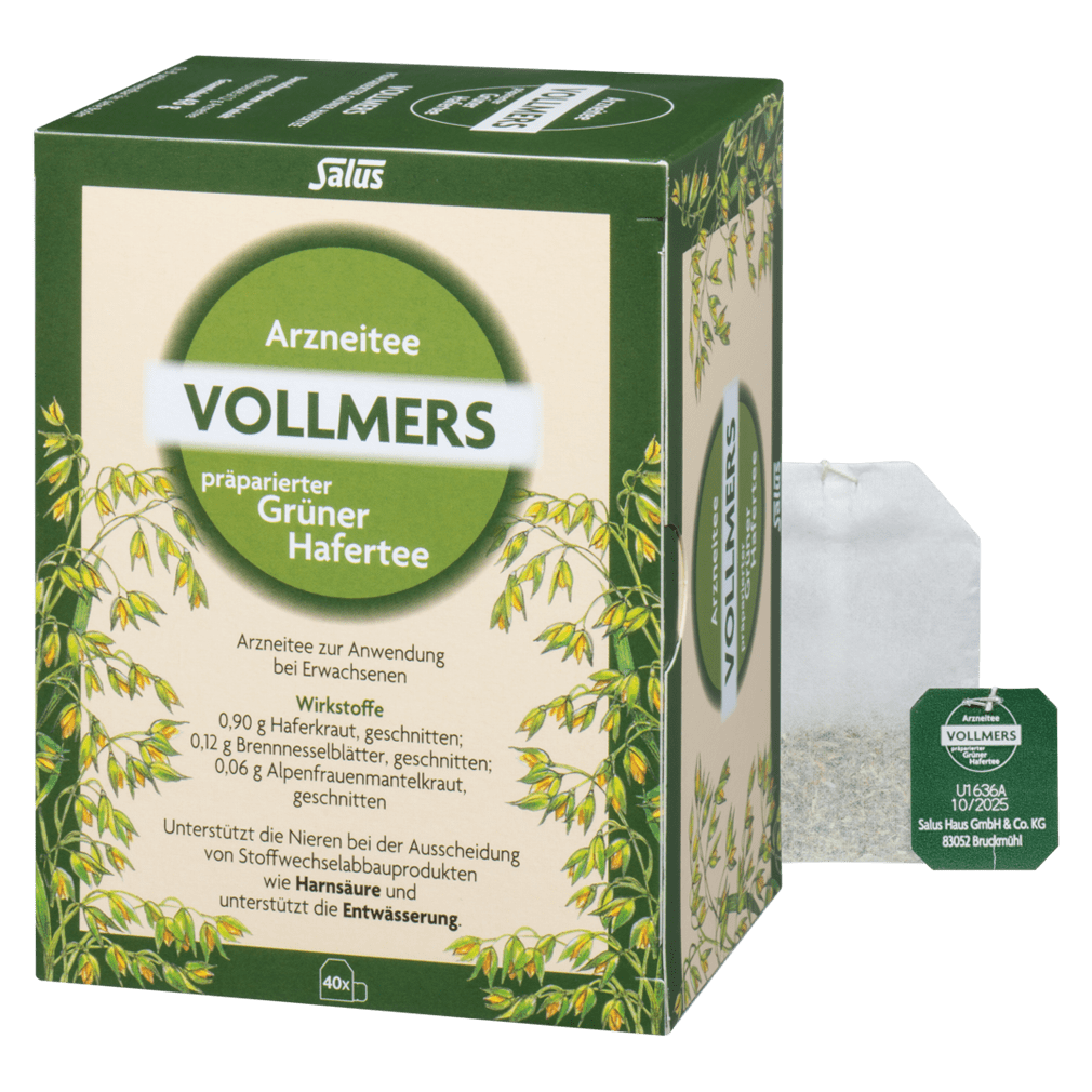 Vollmers Grüner Hafertee von Salus