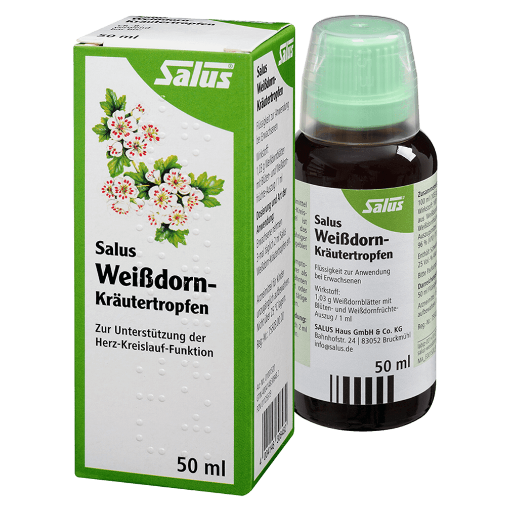 Weißdorn Kräutertropfen Weißdorn Kräutertropfen von Salus