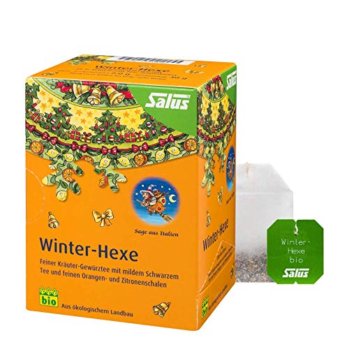 Salus Winter-Hexe Kräuter-Gewürztee (15 FilterBeutel = 30g) BIO, 3er Pack (3 x 30 g) von Salus