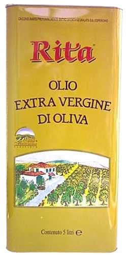 Olio Extra Vergine di Oliva Rita Salvadori 5l Kanister, Toskana Olio Extra Vergine di Oliva Rita Salvadori 5l Kanister, Toskana von Salvadori