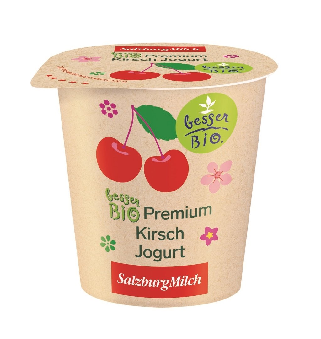 Jogurt Kirsche 3,6% Bio von SalzburgMilch GmbH