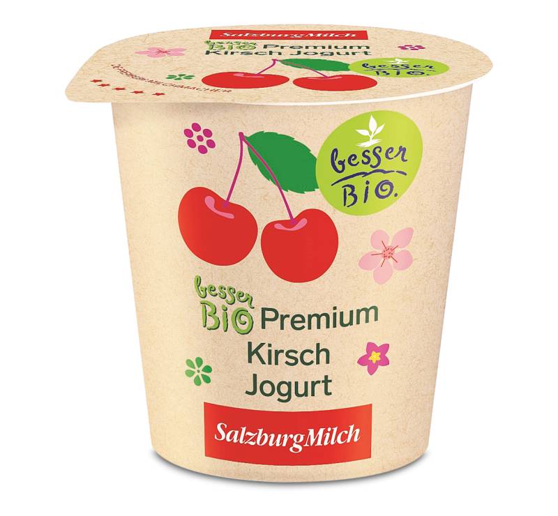 Jogurt Kirsche 3,6% Bio von SalzburgMilch GmbH