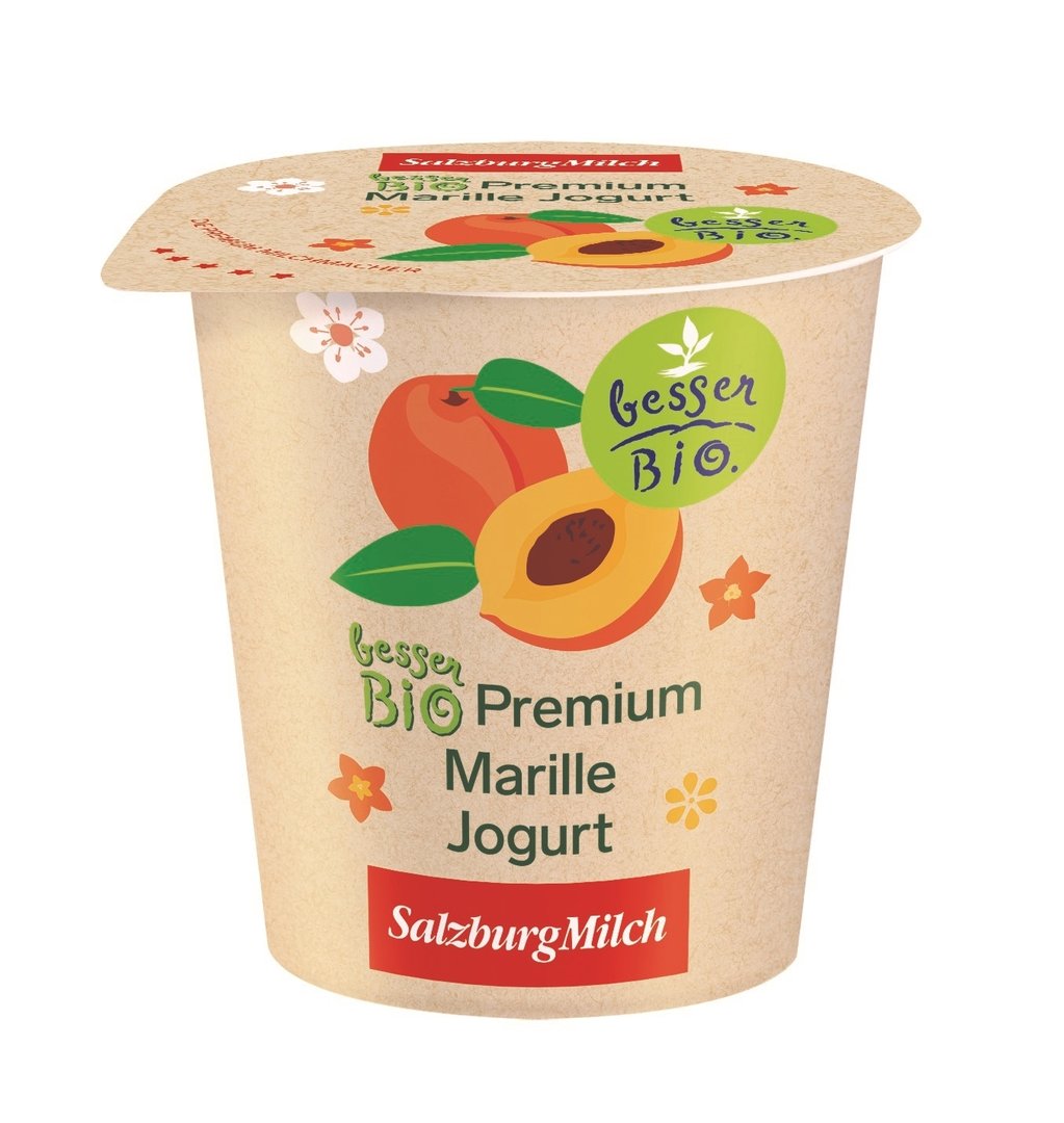 Jogurt Marille 3,6% Bio von SalzburgMilch GmbH