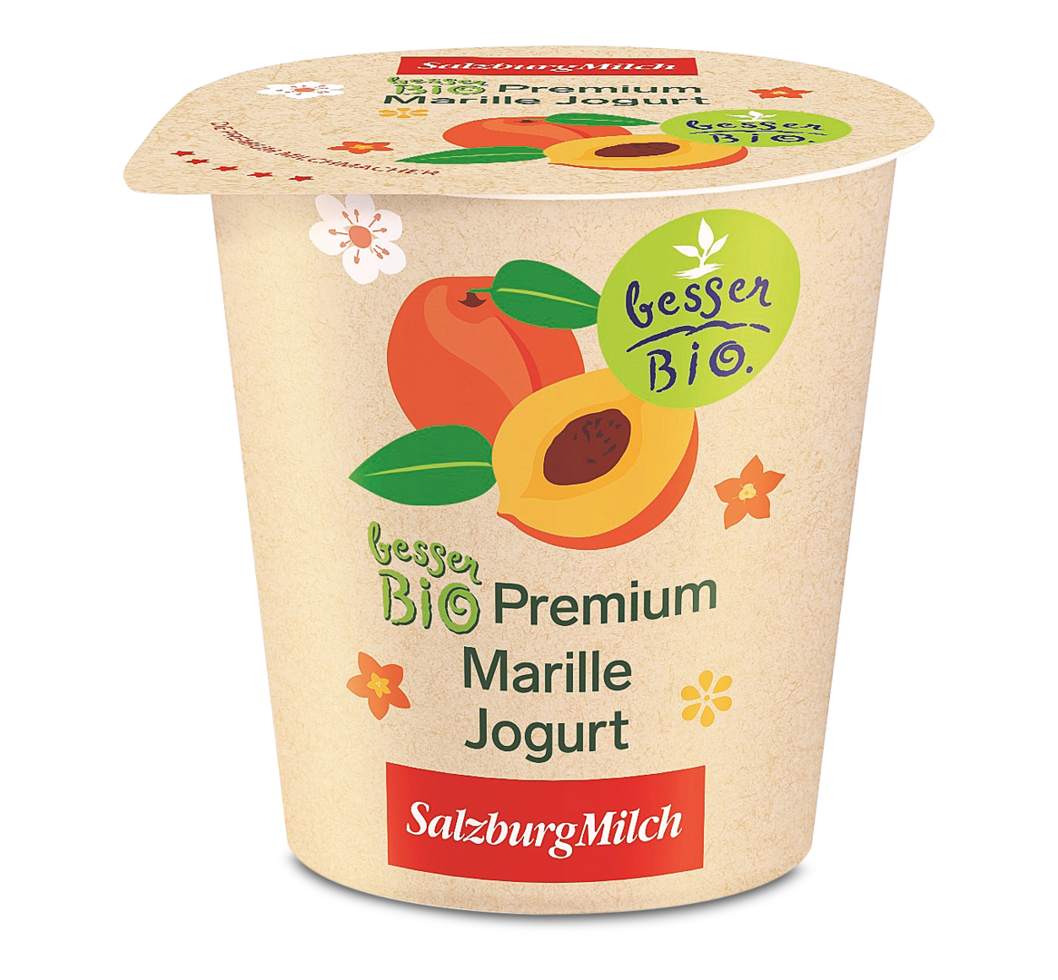 Jogurt Marille 3,6% Bio von SalzburgMilch GmbH