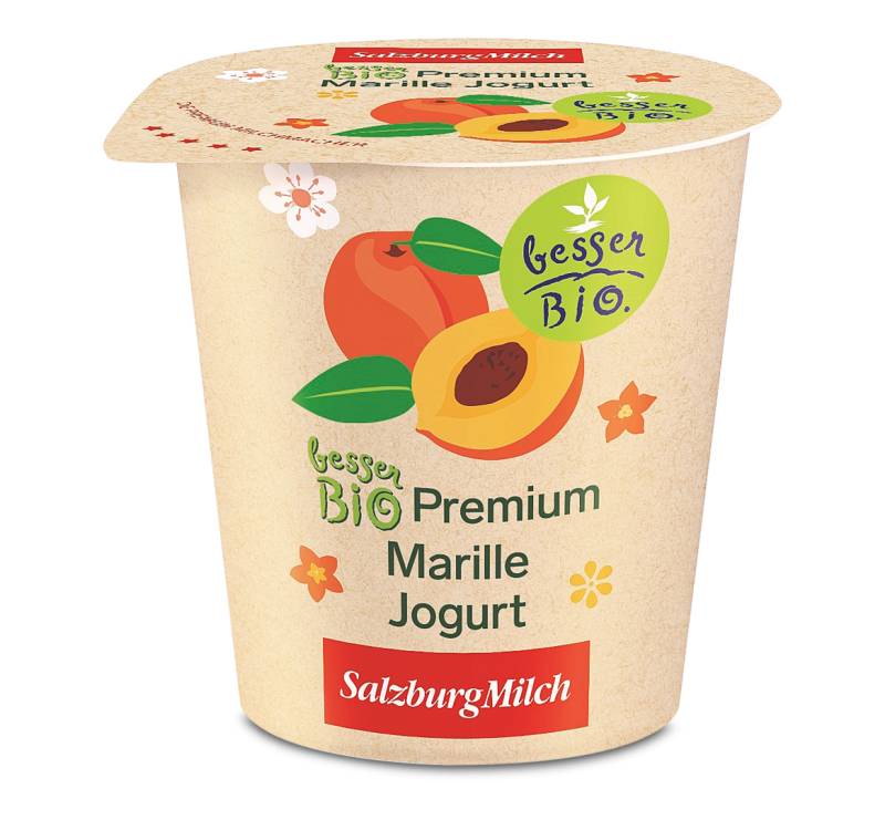 Jogurt Marille 3,6% Bio von SalzburgMilch GmbH