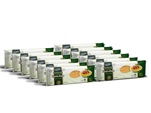 Sam Mills - Pasta d'oro - Glutenfreie Nudeln aus Maismehl - Spaghetti 12er Pack (12 x 500 g) von Sam Mills