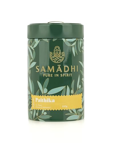100% Bio Paithika-Infusion - Dose 100g - Kombination von alkalischen Zutaten - Sanfter und zarter Geschmack - Ideal für die innere Balance - Gourmetprodukt aus portugiesischer Herkunft 100% Bio Paithika-Infusion - Dose 100g - Kombination von alkalischen Zutaten - Sanfter und zarter Geschmack - Ideal für die innere Balance - Gourmetprodukt aus portugiesischer Herkunft von Samadhi