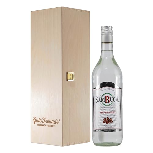 Bussoni Sambuca Anislikör mit Geschenk-Holzkiste Bussoni Sambuca Anislikör mit Geschenk-Holzkiste von Sambuca
