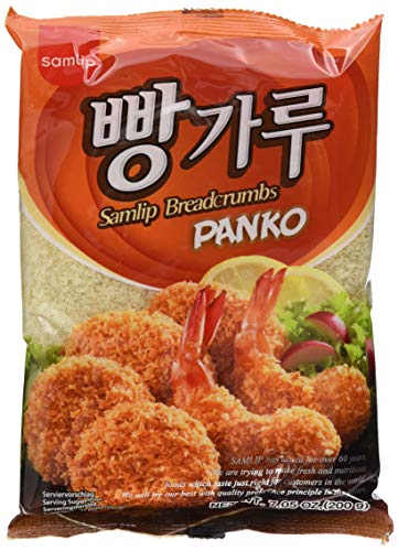 SAMLIP Samlip Panko Paniermehl (aus Südkorea) 6er Vorteilspack, 6er Pack (6 x 200 g) von Samlip