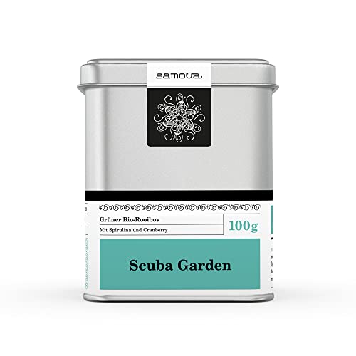 Scuba Garden, 100g: Grüner Bio-Rooibos, mit Spirulina und Cranberry von Samova