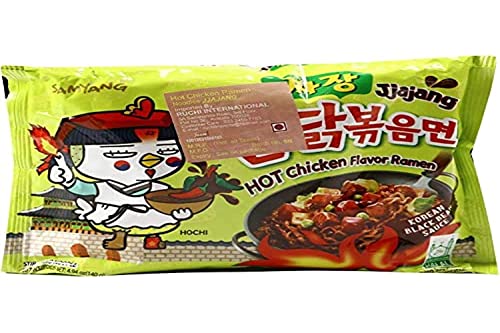 Nudel Ramen spicy Jjajang SAMYANG Korea 140g - Packung mit 12 Stück von SAMYANG
