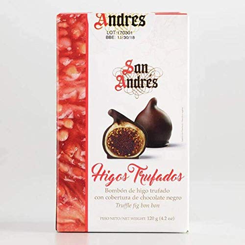San Andrés Chocolate Figs - Feigen in Schokolade, 120 g von San Andrés
