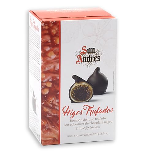 San Andrés Chocolate Figs - Feigen in Schokolade, 120 g von San Andres