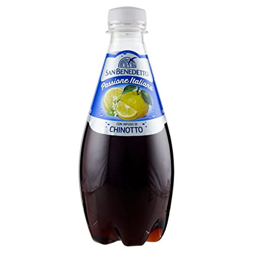 12x San Benedetto Chinotto Passione Italiana PET 40cl Soda 100% Italienisches Getränk gasförmig Lemonade Bitterorange von San Benedetto