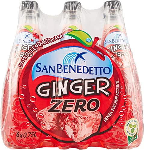 12x San Benedetto Ingwer Zero PET ohne Zucker 0,75 l Aperitivo Softdrink ohne Alkoholno ohne Zucker 12x San Benedetto Ingwer Zero PET ohne Zucker 0,75 l Aperitivo Softdrink ohne Alkoholno ohne Zucker von San Benedetto