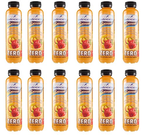 12x San Benedetto Succoso Frutta mix zero PET ohne zucker 40cl Fruchtsaft saft von San Benedetto