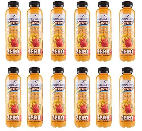 12x San Benedetto Succoso Frutta mix zero PET ohne zucker 40cl Fruchtsaft saft von San Benedetto