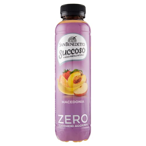 12x San Benedetto Succoso zero Macedonia PET flasche ohne zucker 40cl ACE Fruchtsaft saft von San Benedetto