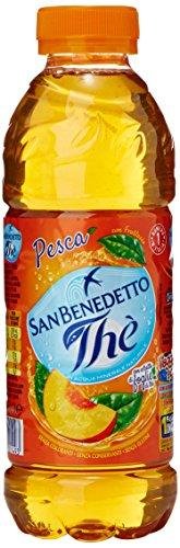 12x San benedetto Eistee Pfirsich The' Limone PET 50 cl tea the erfrischend von San Benedetto