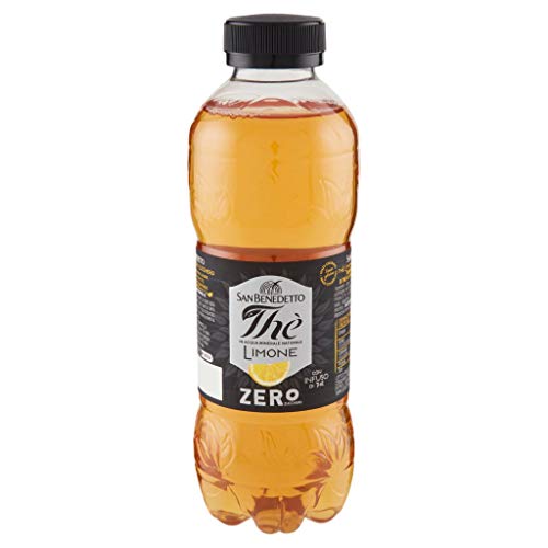 12x San benedetto Zero Eistee The' Zitrone Limone PET 0,5L ohne Zucker tea erfrischend von San Benedetto