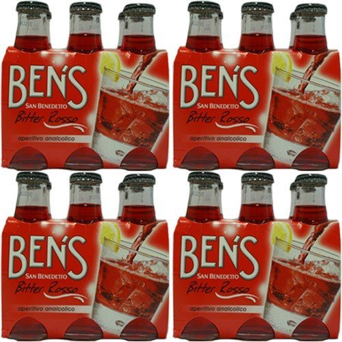 4x San Benedetto Ben´s 'Bitter Rosso', 6x 98 ml 4x San Benedetto Ben´s 'Bitter Rosso', 6x 98 ml von San Benedetto
