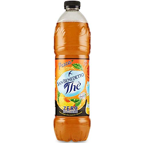 6 x San Benedetto Pesca Zero Eistee The 'Peach PET 1,5 L ohne Zucker Tee erfrischend ohne Zucker 6 x San Benedetto Pesca Zero Eistee The 'Peach PET 1,5 L ohne Zucker Tee erfrischend ohne Zucker von San Benedetto