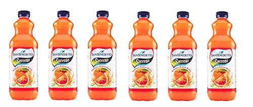6x San Benedetto Succoso Orange & rote Orange PET flasche 1,5 Lt Fruchtsaft saft 6x San Benedetto Succoso Orange & rote Orange PET flasche 1,5 Lt Fruchtsaft saft von San Benedetto