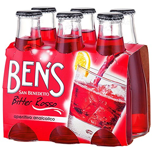 Ben's Bitter Rosso Aperitivo 6 x 100 ml. - San Benedetto Aperitif von San Benedetto