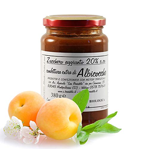 Bio Marmelade extra Aprikose San Benedetto (1 Krug 380 Gramm) von San Benedetto