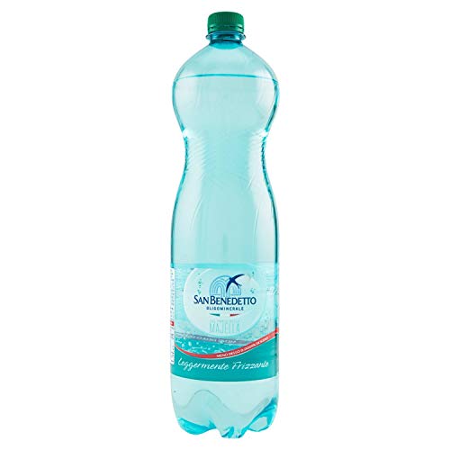 HEILIGES, GESEGNETES, LEICHT SPRUDELNDES WASSER 6 X 1,5 L von San Benedetto