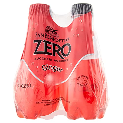 SAN BENEDETTO ZERO GINGER PET 4X250ml von San Benedetto