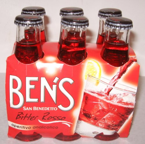 San Benedetto Ben`s Bitter Aperitif Rosso 6 x 98 ml von San Benedetto