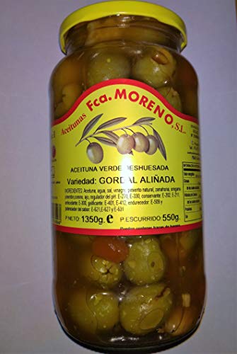 Spanische grüne Oliven extra groß ohne Stein "Gordales" von San Blas