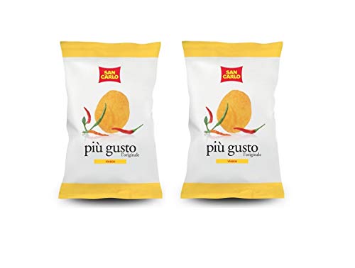 2x San Carlo più gusto Vivace Chips Patatine Kartoffelchips gesalzen 50g chips 2x San Carlo più gusto Vivace Chips Patatine Kartoffelchips gesalzen 50g chips von SAN CARLO