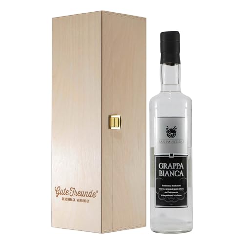 San Faustino Grappa Bianco mit Geschenk-Holzkiste San Faustino Grappa Bianco mit Geschenk-Holzkiste von San Faustino