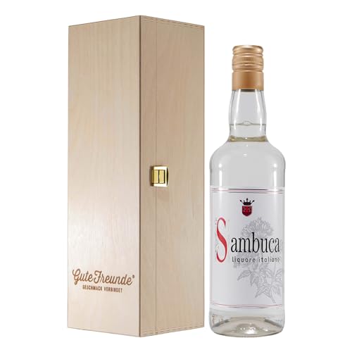 San Faustino Sambuca Likör mit Geschenk-Holzkiste San Faustino Sambuca Likör mit Geschenk-Holzkiste von San Faustino