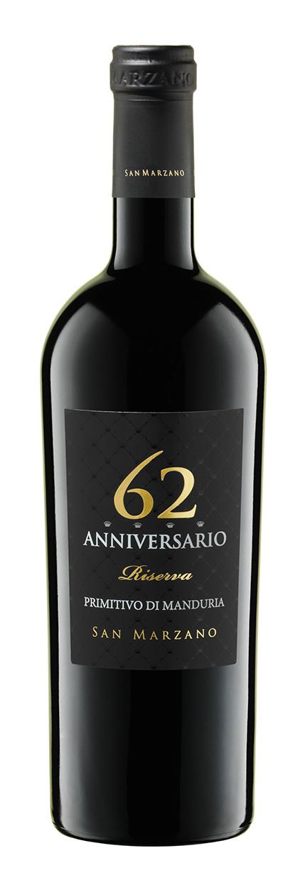 2018 62 Anniversario Primitivo di Manduria Riserva von San Marzano