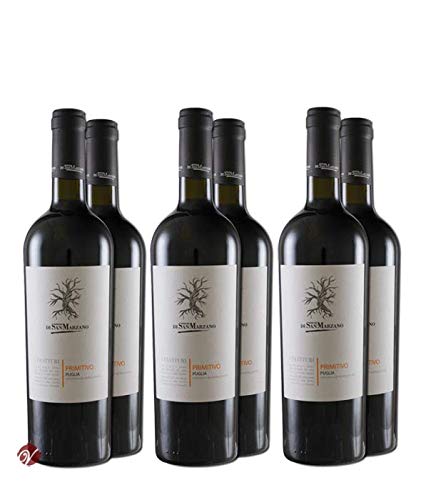 Primitivo Puglia I Tratturi IGT (6 Fl. x 0.75l) Marzano von San Marzano