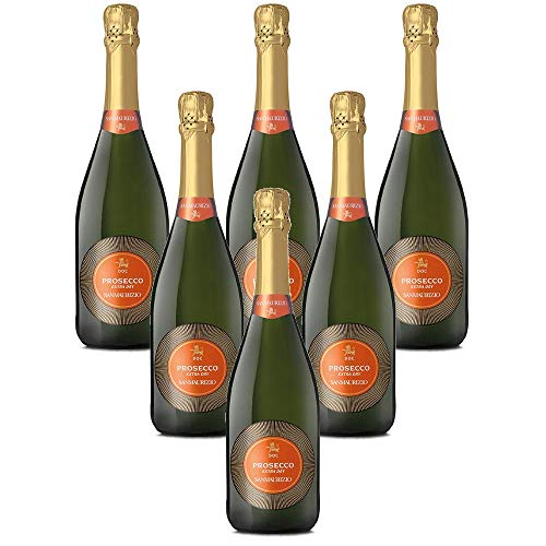 Italienischer Sekt Prosecco DOC Extra Dry San Maurizio Spumante secco (6 flaschen 75 cl.) von San Maurizio Spumante secco