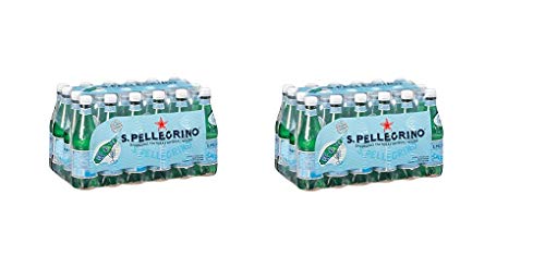 2X San Pellegrino 100% italienisches Mineralwasser Sprudelwasser 24 x 500 ml von San Pellegrino