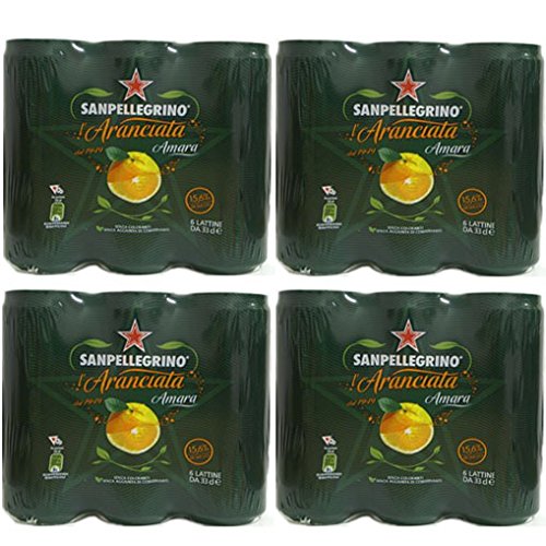 24x SanPellegrino Aranciata Amara Limonade 'Bitteroange', 330 ml von San Pellegrino