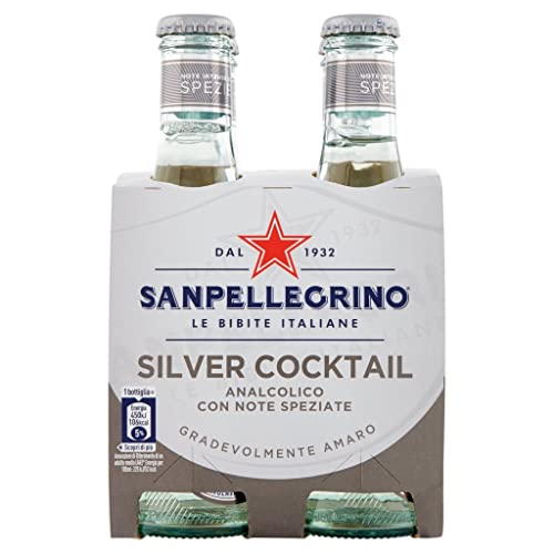 48x flasche Silver cocktail soda 20cl San pellegrino Cocktail bitter italian aperitif von San Pellegrino
