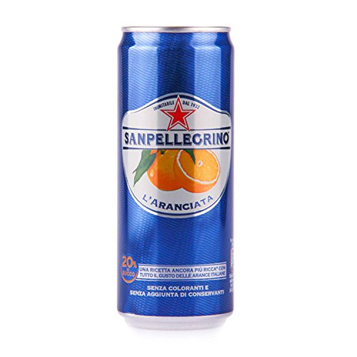 Aranciata Dose 24 x 330 ml. - Sanpellegrino Limonade Original von Eroboo