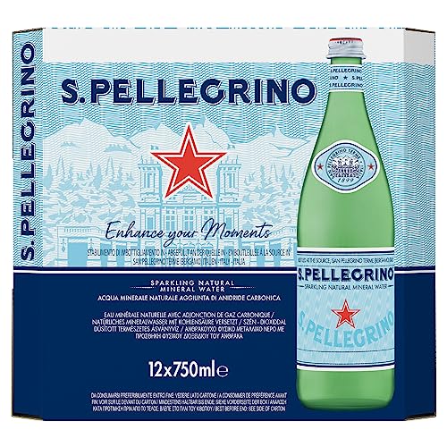 San Pellegrino Sparkling Natural Mineralglas 12 x 750 ml von San Pellegrino