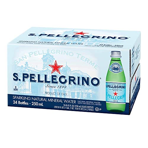San Pellegrino Sparkling Water (Glass), 24 x 25cl von San Pellegrino