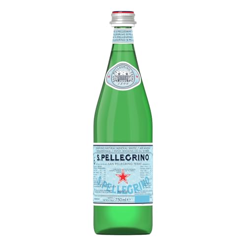 San Pellegrino Sprudelwasser (Glas) – Packungsgröße = 12 x 75 cl von San Pellegrino